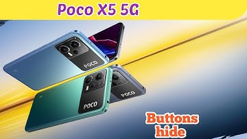 Poco X5 5G Back Button Setting Kaise Karen, How To Hide Back Button In Poco X5 5G, Gesture Setting,