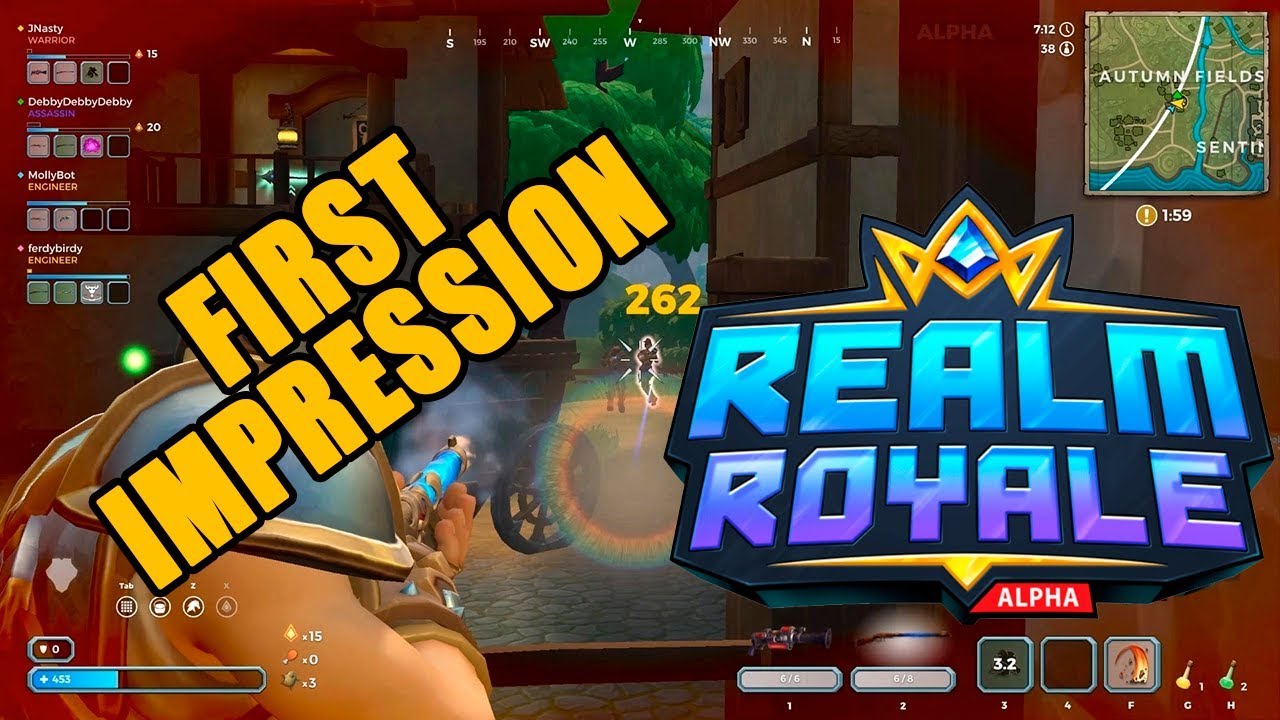 REALM ROYALE - Gameplay & First thoughts (DANSK) - YouTube