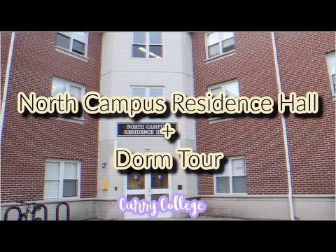 College Dorm Room + North Camus Residence Hall Tour (Curry College)