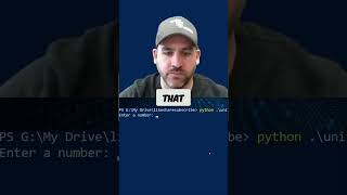 Python Try Except: Avoid Program Crashes Like a Pro! #shorts