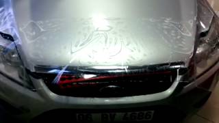 Ford Focus Kaput Koruma Cam Film Cam Tavan Swat Garage Arac Kaplama Folyo Kaplama