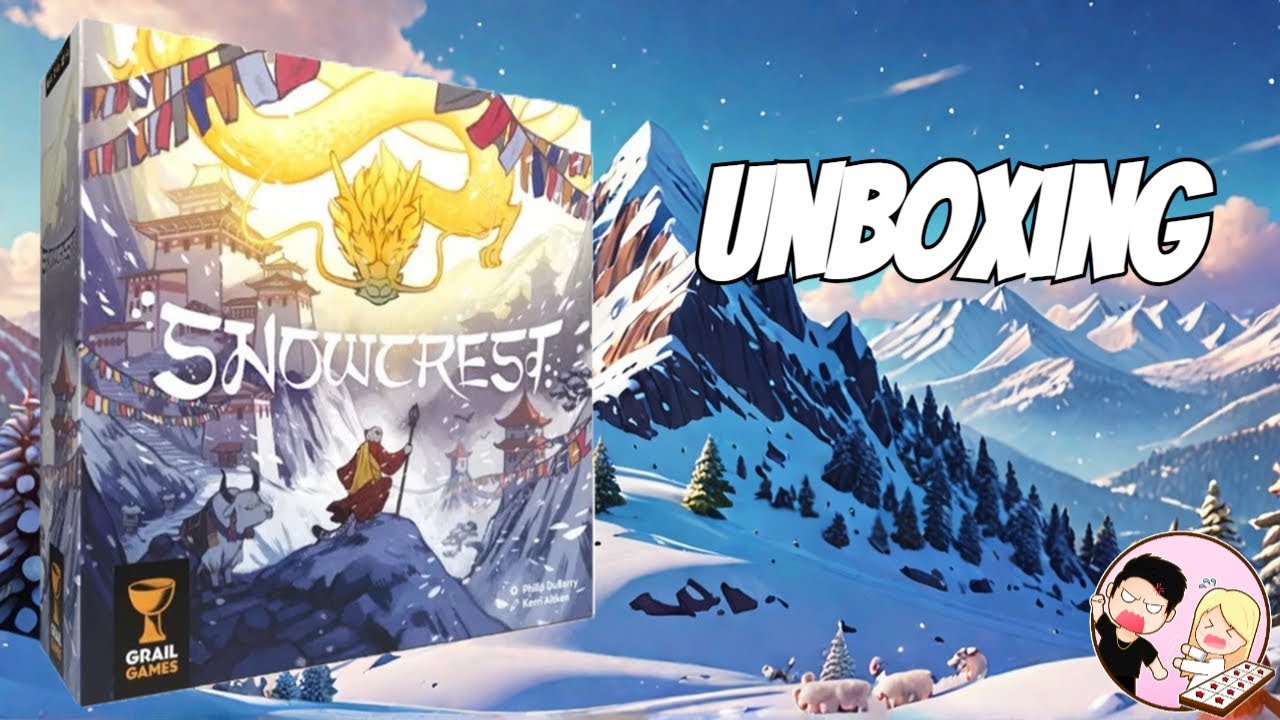 Jake Reacts | Unboxing Snowcrest Deluxe Edition | Grail Games