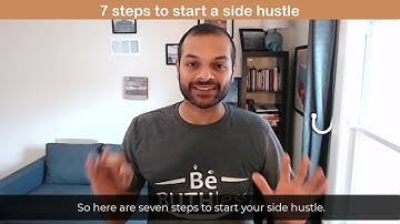 7 Steps to start a Side Hustle - Raj Subrameyer