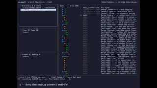 Git interactive rebase made easy — squash, move, drop commits (gg v0.2.8+) Update