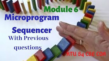 Microprogram Sequencer with previous questions Module 6 | KTU S4 CSE COA Malayalam