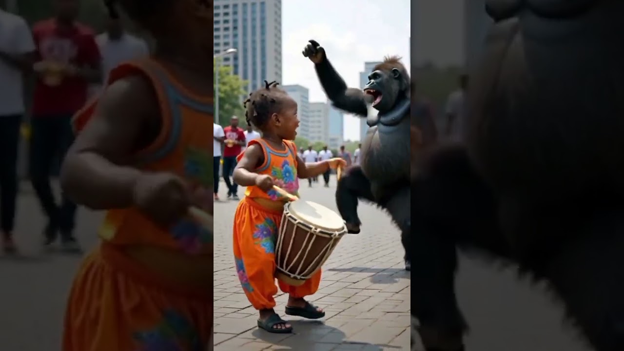 Baby Dhol × Gorilla Bhangra in Lagos, Nigeria 🇳🇬🔥 | Desi Beats Meet African Vibes 🌍🥁