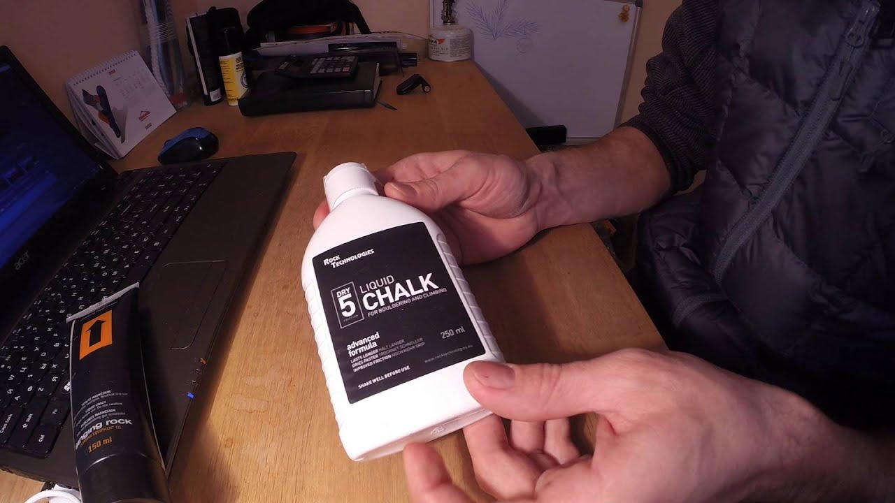 Видеобзор жидкой магнезии Rock Technologies Dry 5 Liquid Chalk 250 мл