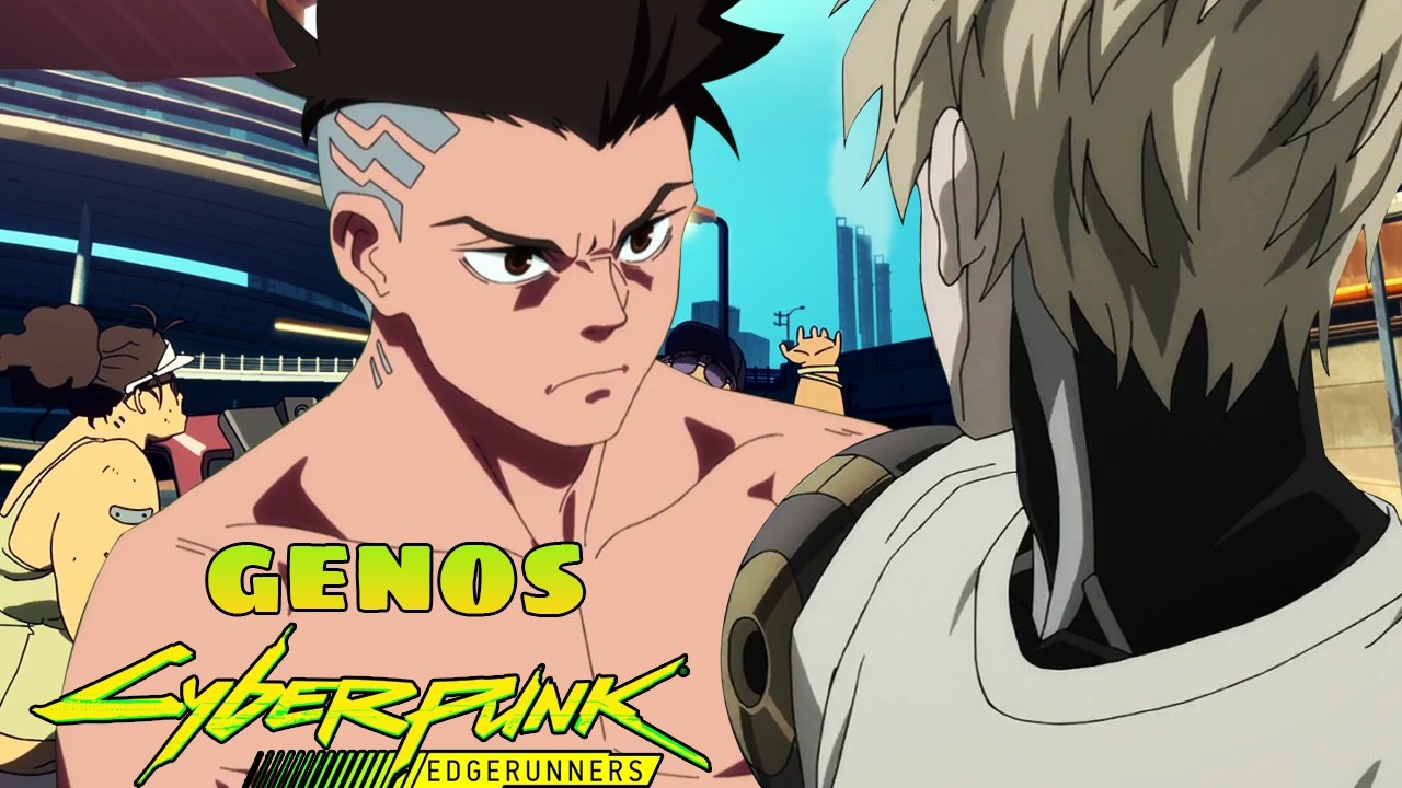 🌌 ¿Qué Pasaría Si Genos Estuviera en Cyberpunk  Edgerunners? parte 1