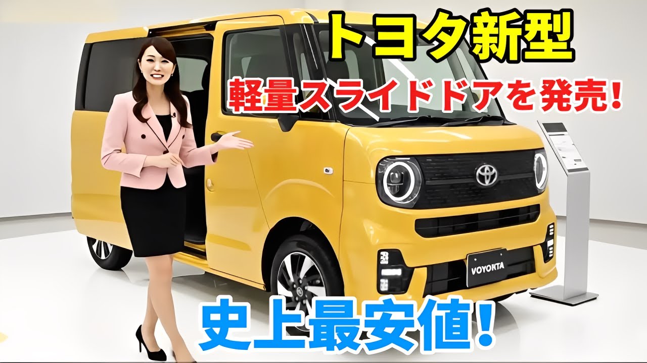 Toyota has finally made a move! It declares war on the N-BOX with