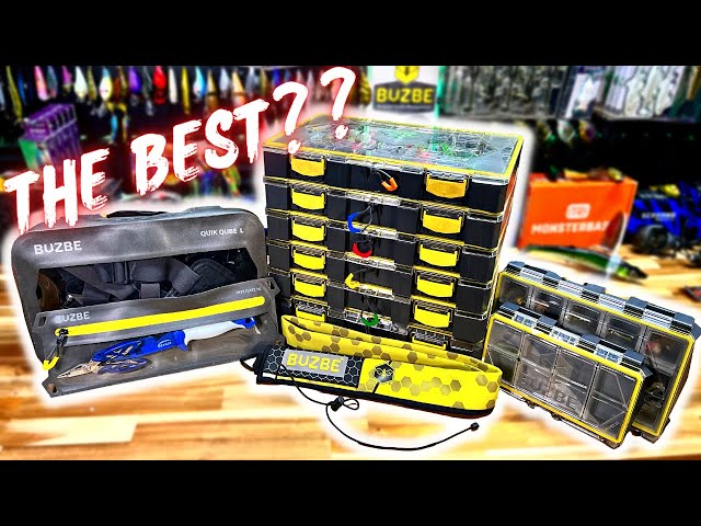 The Best Tackle System? Buzbe Tackle Organization And Gear