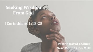 Pastor David Collins - Seeking Wisdom from God (Bible Study) 📱 screenshot 2