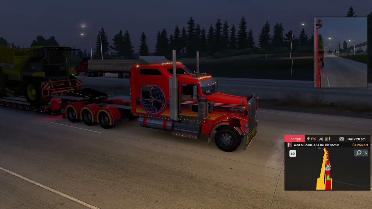 American Truck Simulator | Beet Harvester from Coeur d'Alene to Port Angeles