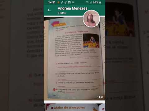 Leitura e interpretação:Branca de Neve e os sete anões