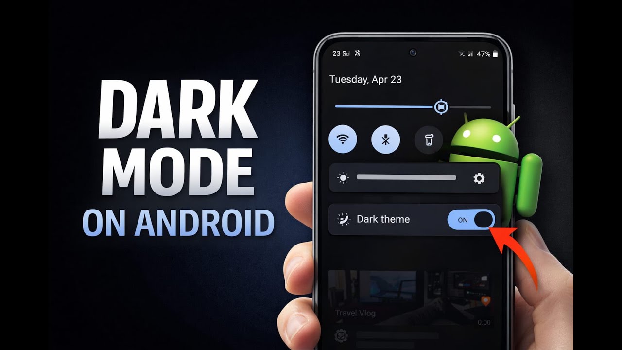 How To Turn On Dark Mode On Android Phone - ANDROID DARK MODE (OPPO)