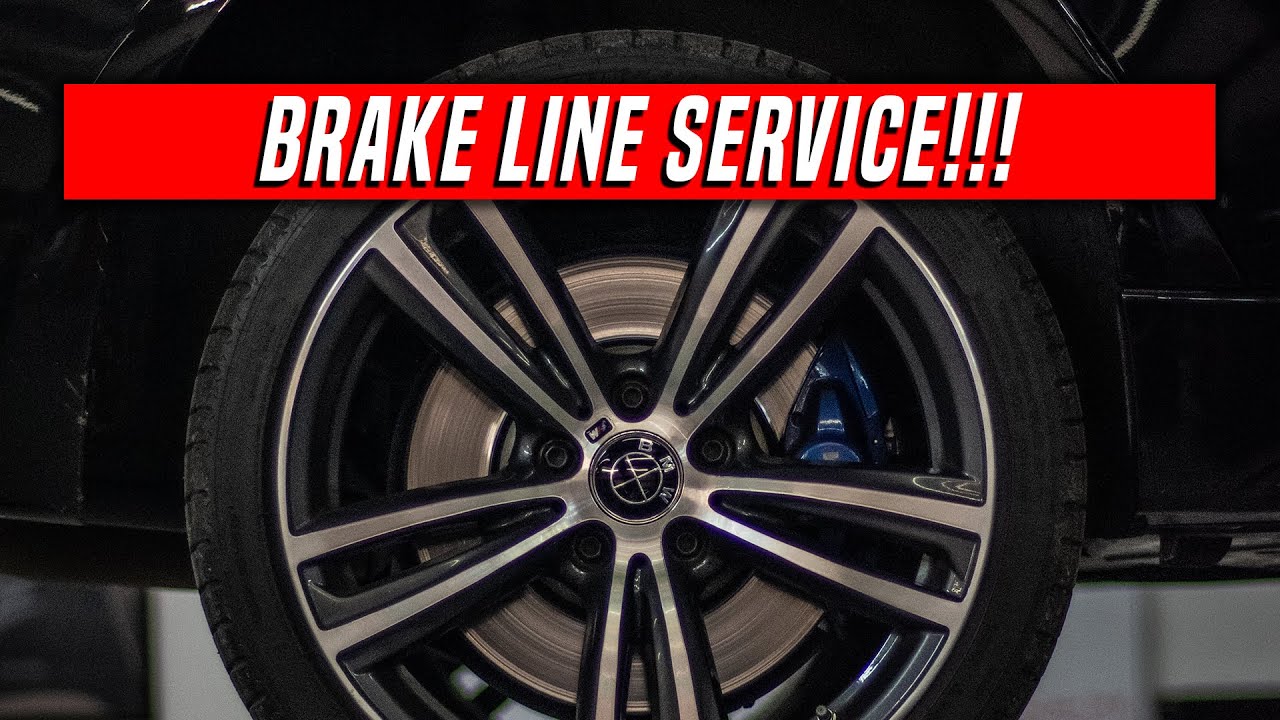 BIMMERWORLD STEEL BRAKE LINE UPGRADE & BRAKE FLUID FLUSH BMW F30 340i