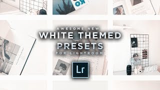White Themed Instagram Lightroom Presets screenshot 4