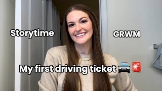 How I got my first driving ticket | storytime