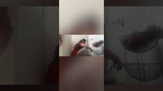 Indian Husewife Daily Routinemorning Cleaning Vegtable Washing With Shashi Puja