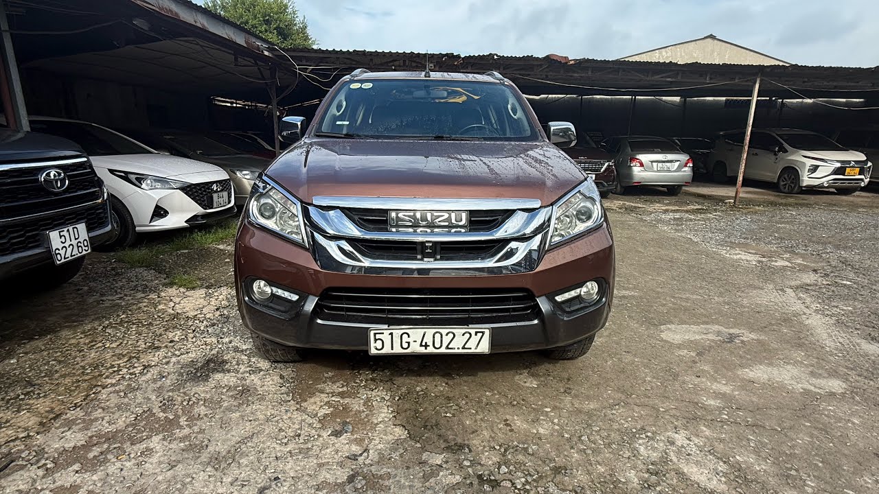Isuzu MUx 2016 dk 17 một chủ mua mới, giá 460tr, ☎️0985937246 