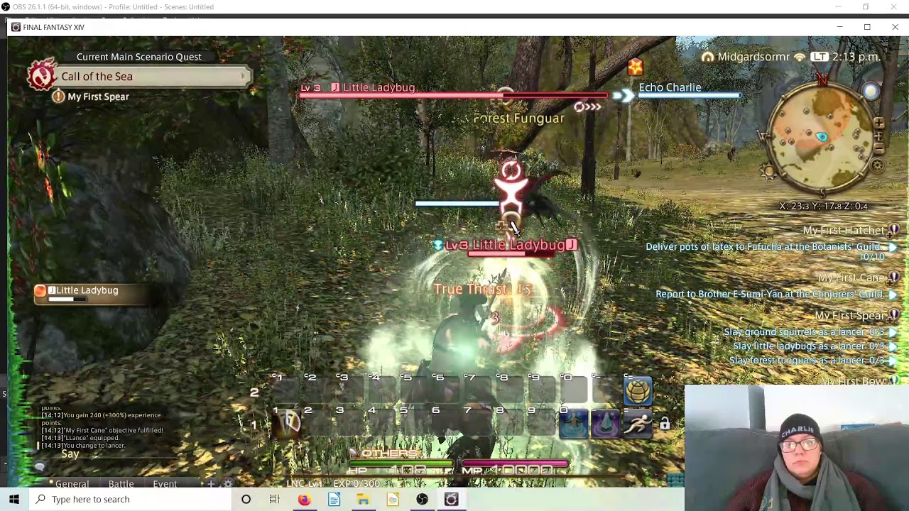 hoarding classes in FFXIV