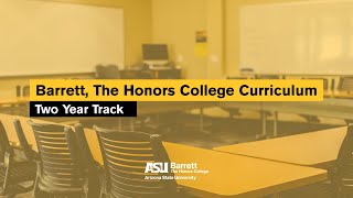 Barrett Curriculum (2-Year Track)