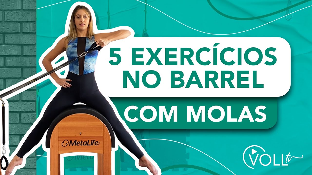 5 Exercícios no Barrel com molas