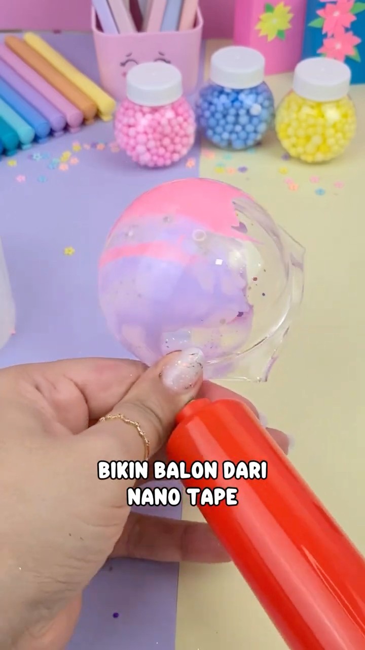 DIY BALON DARI NANO TAPE
