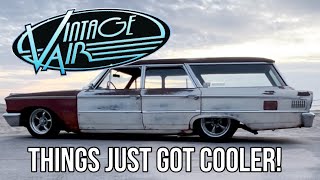 Coyote Wagon gets Cooler! - Vintage Air AC Install