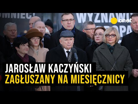 Konferencja Kaczyńskiego na