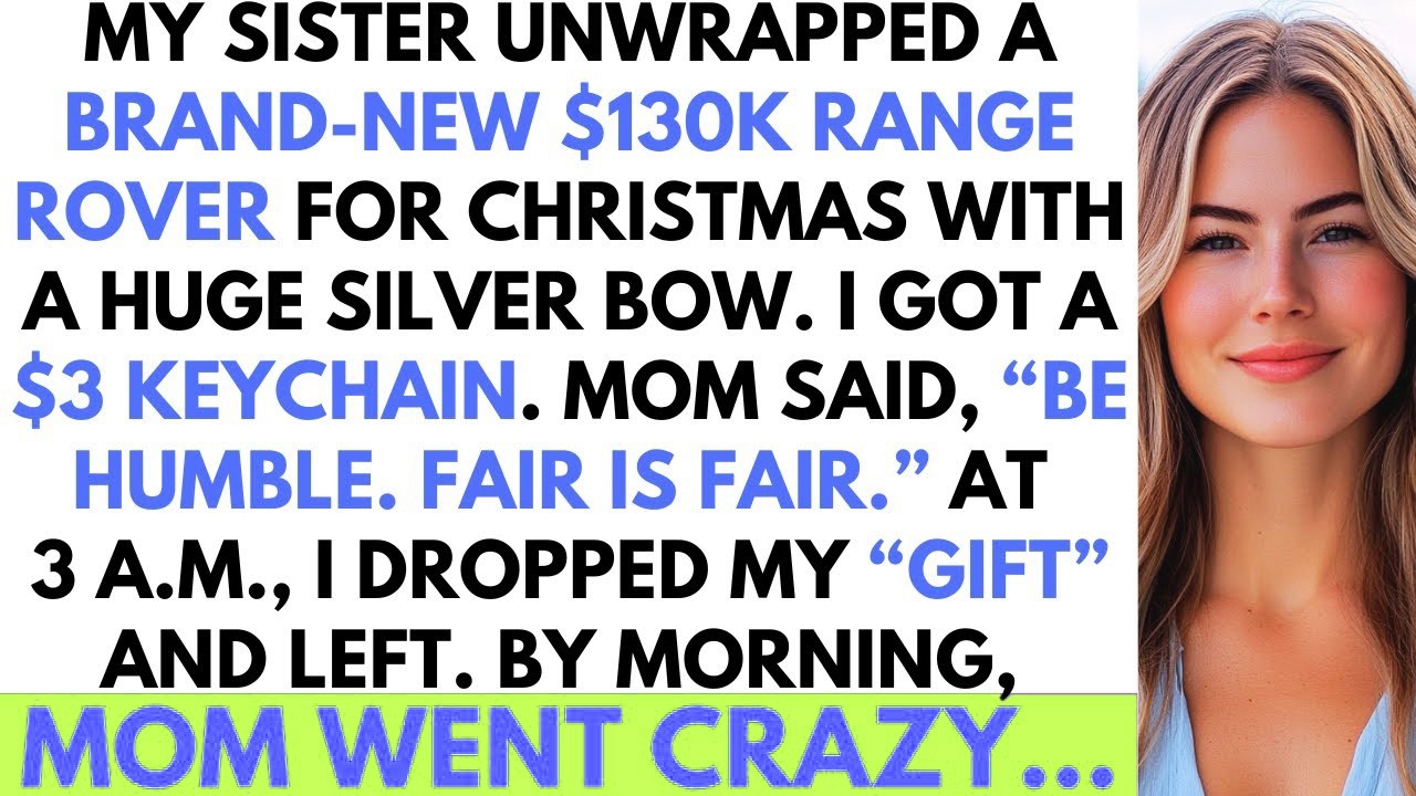 My Sister Got A $130K Range Rover For Christmas, While I Got A $3 Keychain  Mom Exploded When I