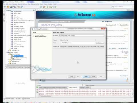 Adding an Overlay Module in Chartsy