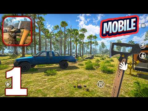 Lumberjack Simulator 3D - Gameplay Walkthrough Part 1 (Android / iOS)