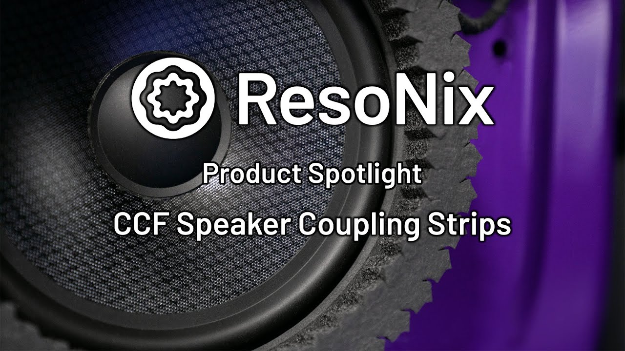 Resonix Rgd ResoNix Sound Solutions - CCF Strips - Speaker-To-Grille Coupler ...