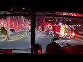 Gopro truck 2 responding to an uptown car fire