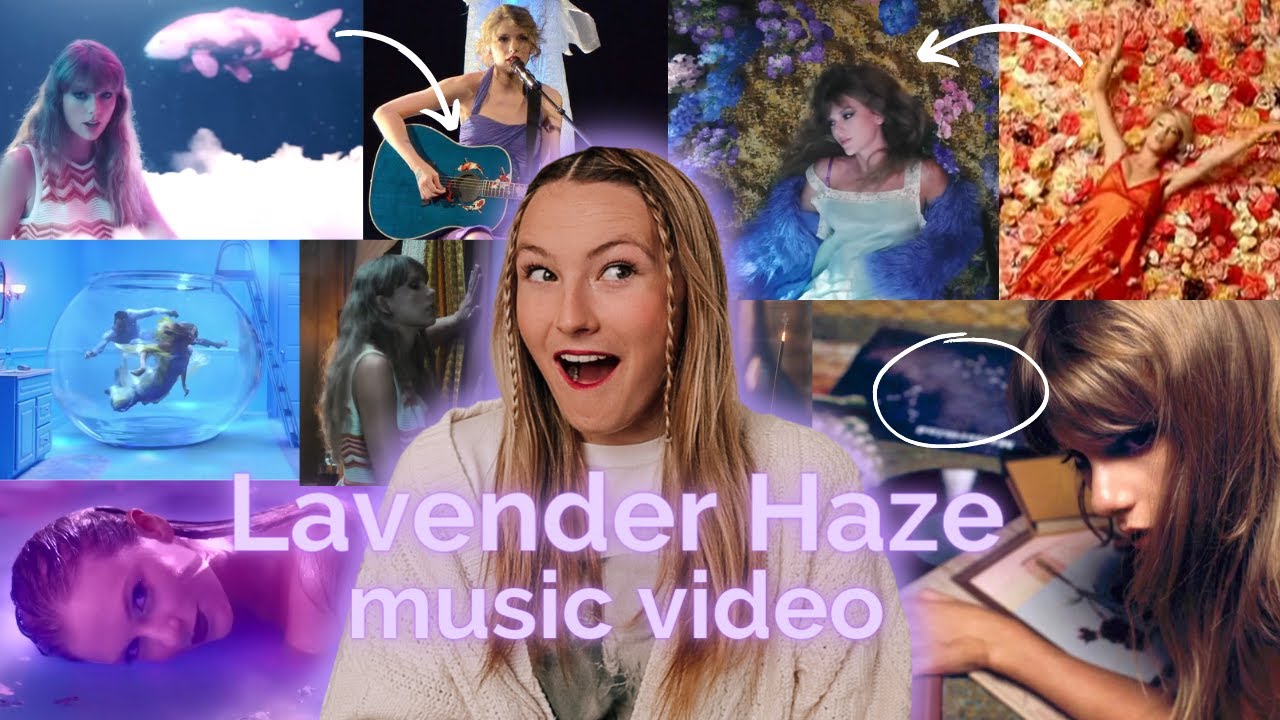Reacting to the Lavender Haze Music Video & Easter eggs 💜💫 // Taylor Swift Midnights