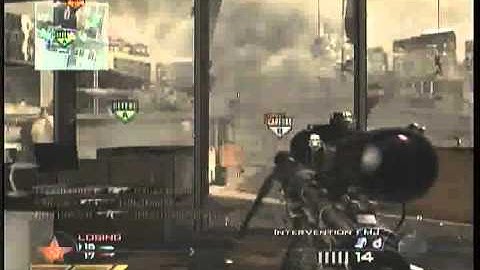 Modern Warfare 2  Amazing 360 No Scope  Across Map