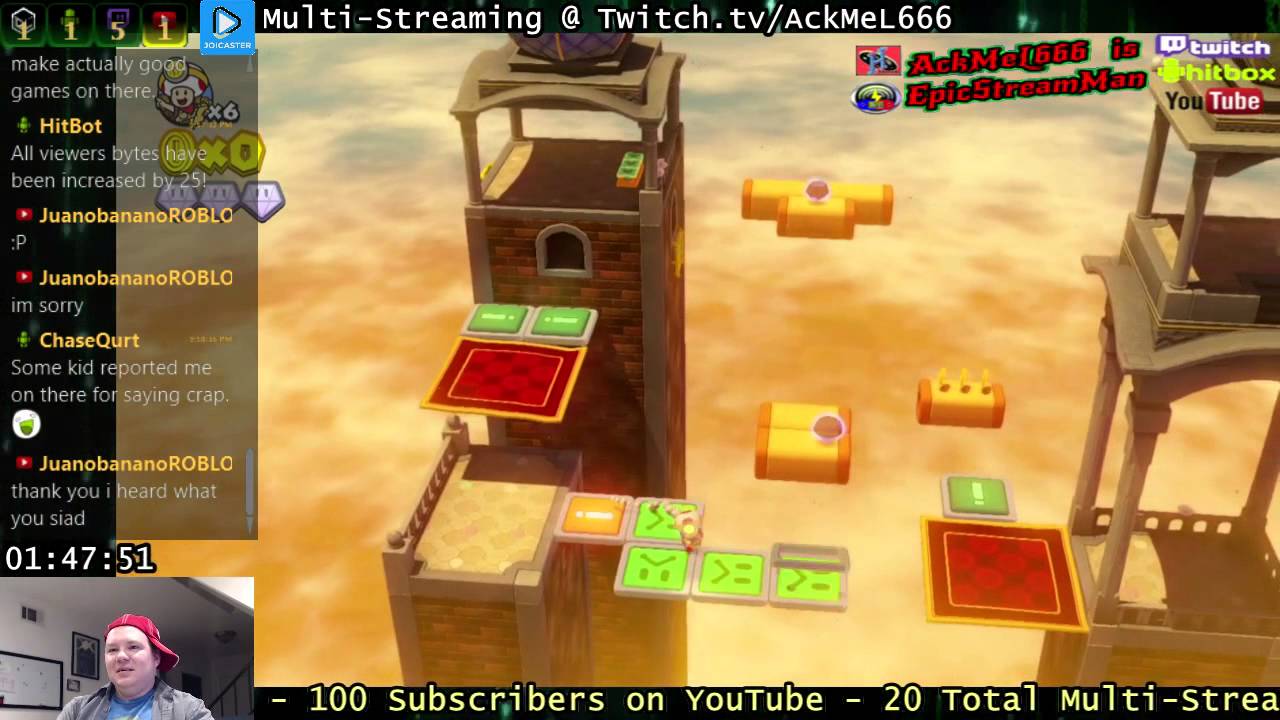 Captain Toad TT - Episode 3.11 Filp Panel Footpath pc remote