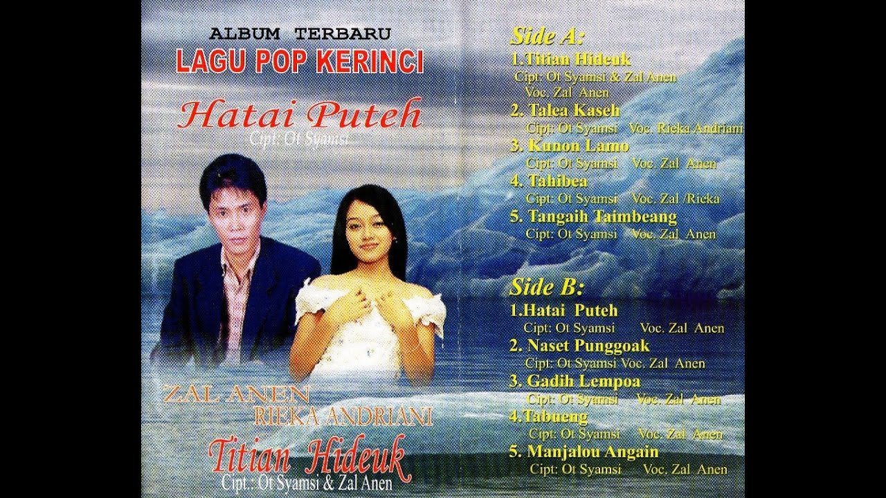 ALBUM POP KERINCI TERBAIK KARYA H. OTMA SYAMSI HATAI PUTEH