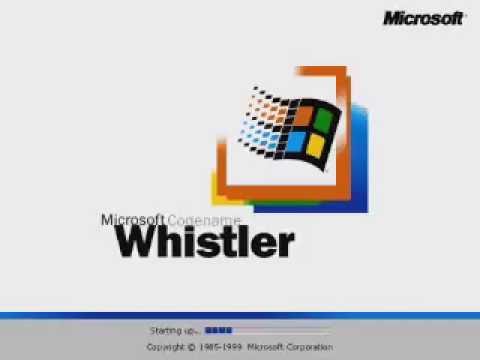 Windows Whistler Startup Sound Reversed