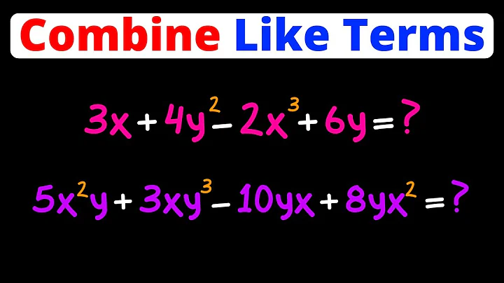 Combining Like Terms | Mixed Variables | Eat Pi