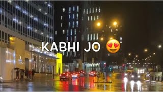WhatsApp status Kabhi Jo Badal Barse //season status