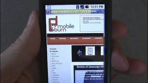 T-Mobile G1 Review - Apps and Multimedia part 1