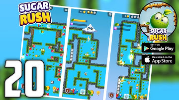 Sugar Rush (Saga) Part 20 | Gameplay Walkthrough | Levels 191-200 | (iOS & Android) | DKIceGamerz