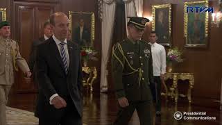 Presentation of Credentials of Resident Ambassadors-Designate (United Kingdom)