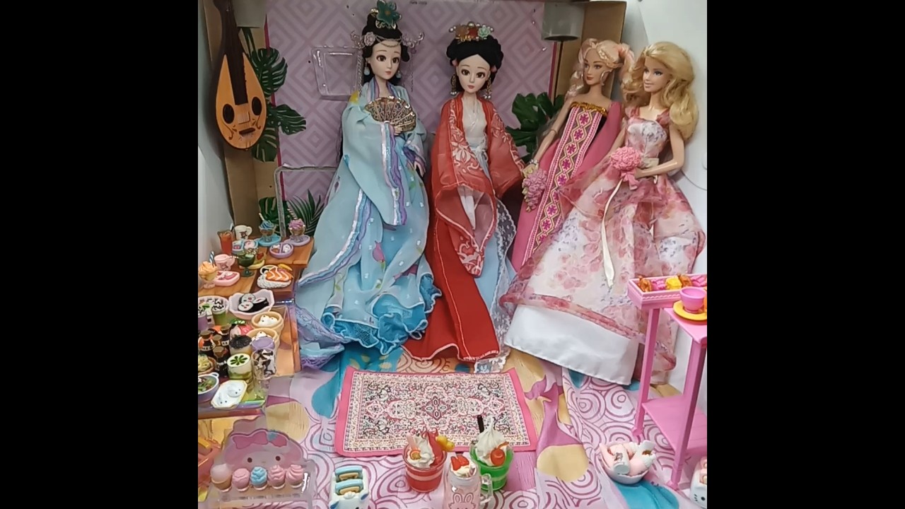 Barbie tea party
