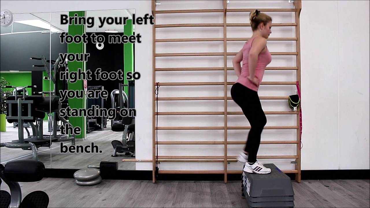 Dr Sthenics Step Ups Workout for Legs, Glutes, Calves, and Hamstrings