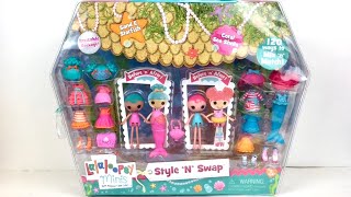 Lalaloopsy Mini Dolls Style N Swap Coral Sea Shells & Sand E Starfish Unboxing & Review
