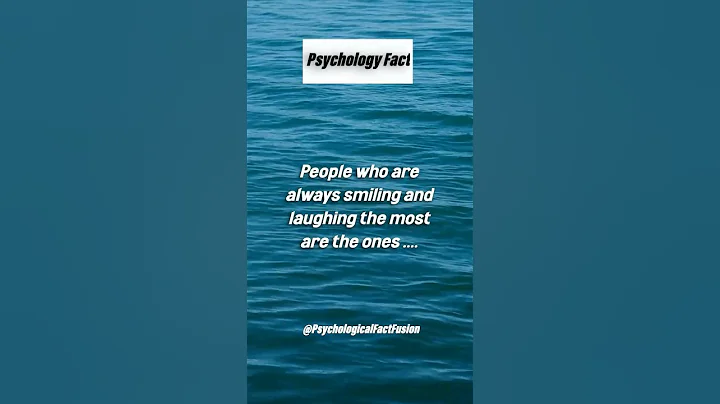 People who are always smiling and laughing ☺️☺️ #psychologyfacts #shorts