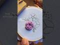 Basic embroidery stitches: Woven Rose Wheel Tutorial. Happy stitching! 🍀🪡