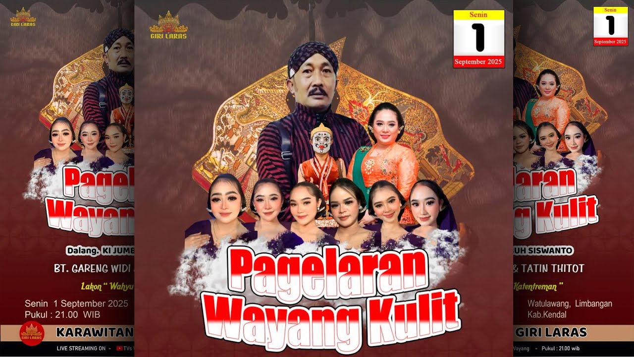 [ LIVE ] WAYANG KULIT  MERTI DUSUN WATULAWANG || KI JUMBUH SISWANTO - BT. GARENG WIDI & TATIN TITOT